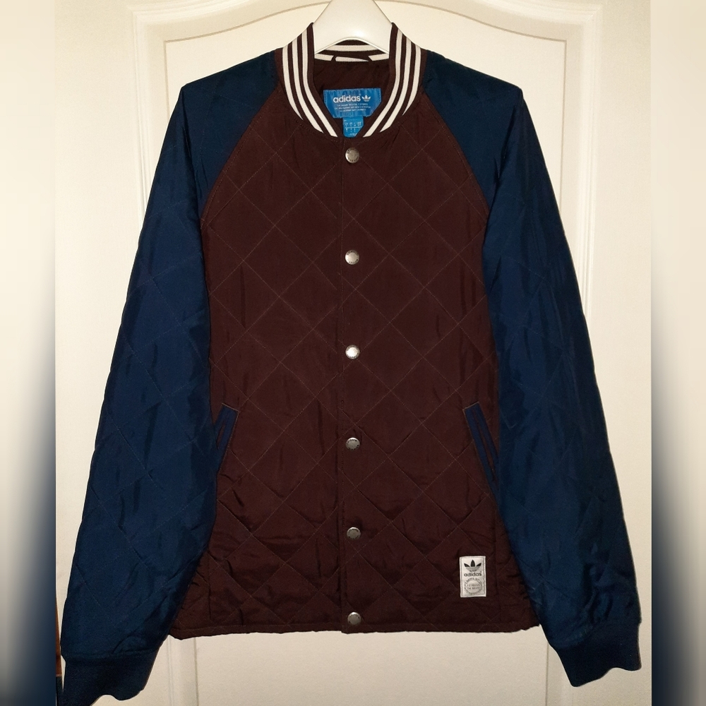 Adidas Quilted Bomber Jacket
